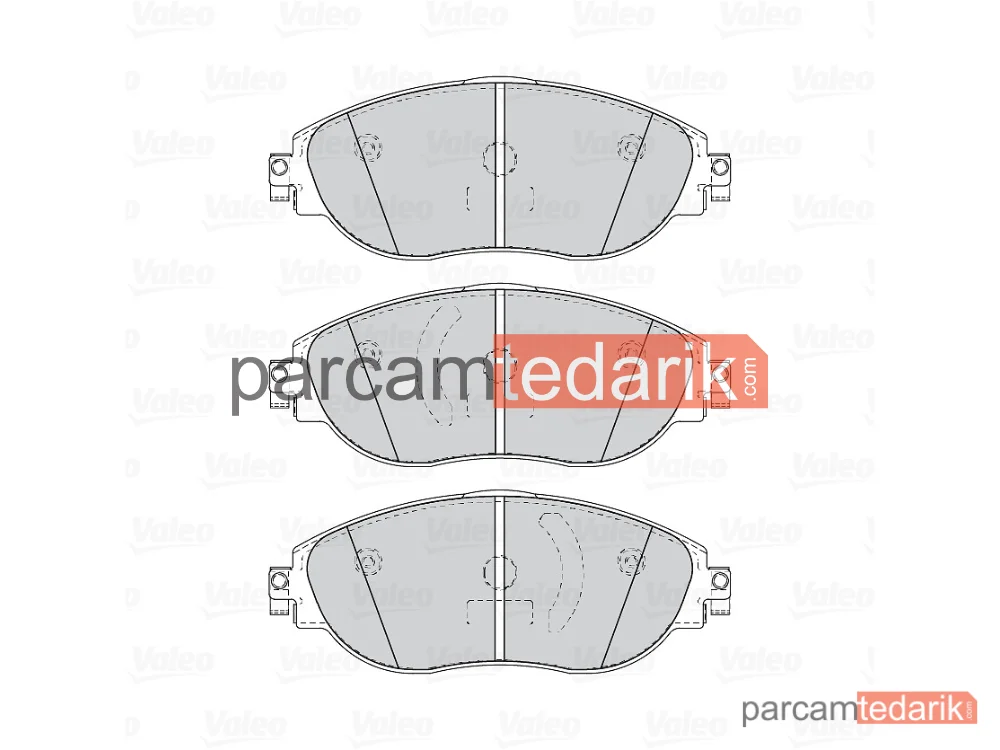 VALEO 670174 | Fren Balatası — VW Arteon, VW Tiguan Allspace, VW Passat B8 Variant